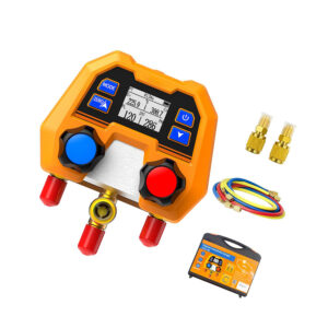 dmg 2se digital pressure gauge dual table valve high accuracy hvac